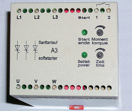 SA-A3 - Sanftanlaufgerät für dreiphasige Motoren